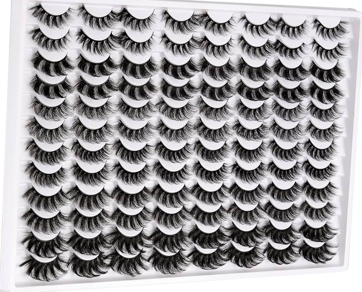 48 Pair Mix Mink Lashes