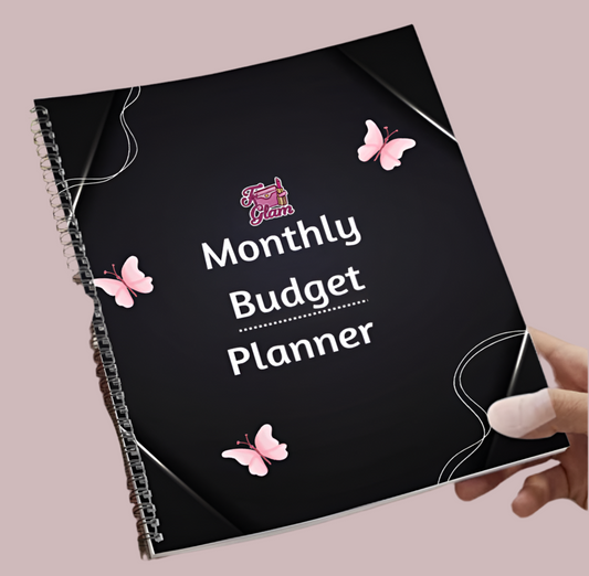 Preorder**Financial Glam Monthly Budget Planner